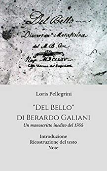 Del Bello” di Berardo Galiani: Un manoscritto inedito del 1765