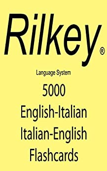 5000 Italian English Flashcards Inglese Italiano Flashcard