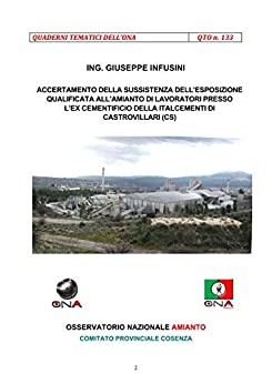 Accertamento della sussistenza dell’esposizione qualificata all’amianto di lavoratori presso l’ex cementificio di Castrovillari