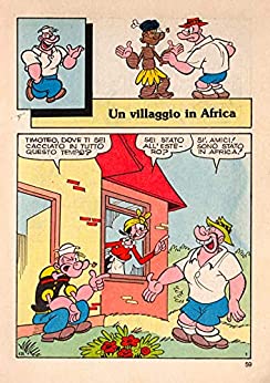 Braccio di Ferro - Un Villaggio in Africa