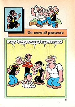 Braccio di Ferro – Un coro di proteste