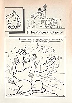 Braccio di Ferro – Il lanciatore di neve