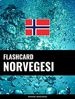 Flashcard norvegesi: 800 flashcard norvegese-italiano e italiano-norvegese