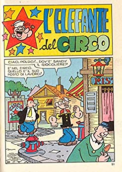 Braccio di Ferro - L'Elefante del Circo