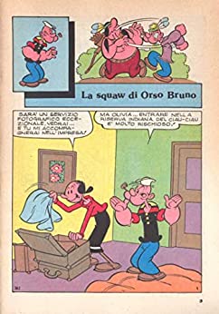 Braccio di Ferro - La squaw di Orso Bruno