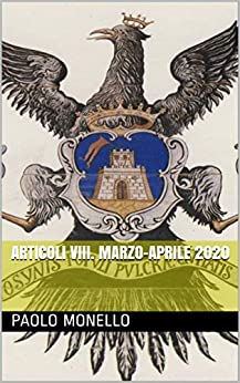 Articoli VIII. Marzo-aprile 2020 (Storia di Vittoria Vol. 98)