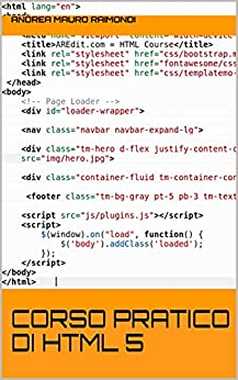Corso Pratico di HTML 5