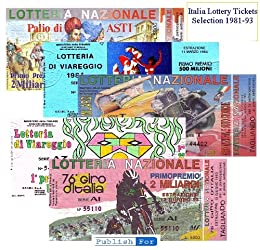 Italian Lottery Tickets Biglietti della Lotteria in Italia