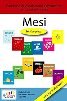 Mesi (Months) – SET COMPLETO – ITALIAN VERSION