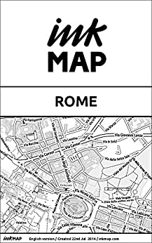 Rome Inkmap – maps for eReaders, sightseeing, museums, going out, hotels (English)